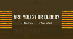 Desktop Screenshot of ninebandbrewing.com